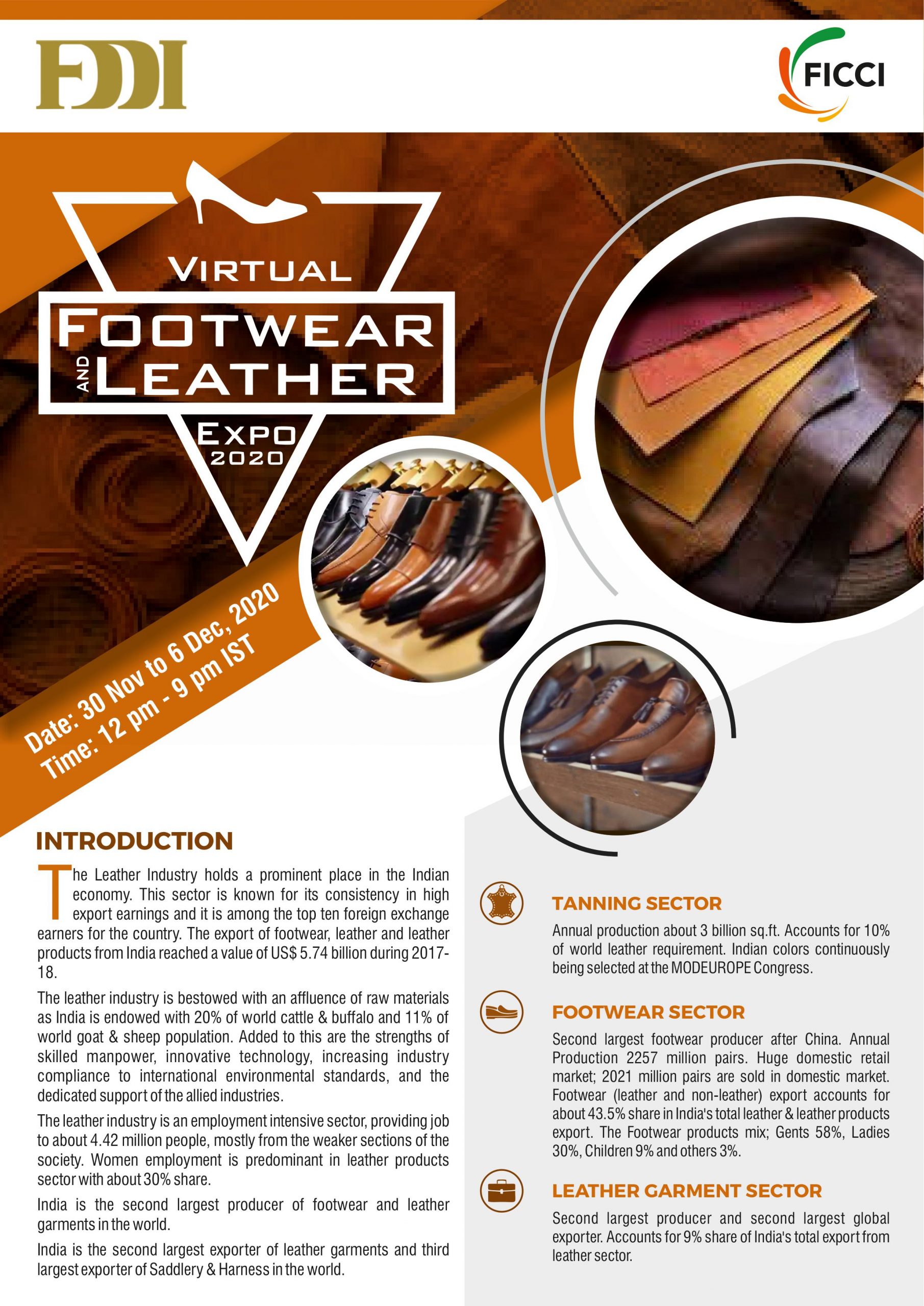 Virtual Footwear & Leather Expo 2020 Vietnam Embassy in India